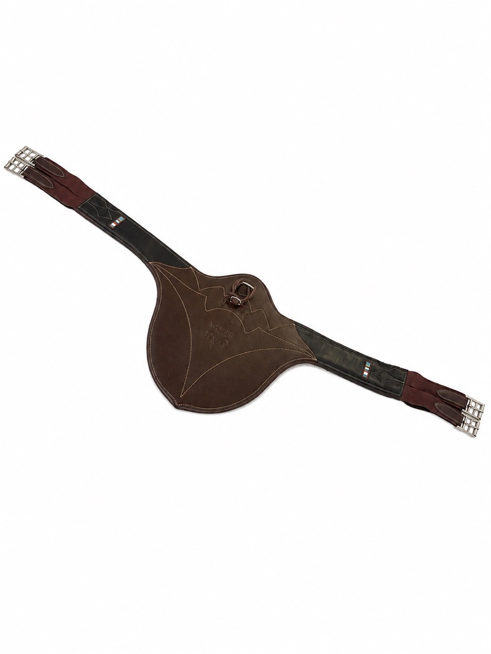 Voltaire Design Stud Girth – Chocolate – 54” / 135 cm